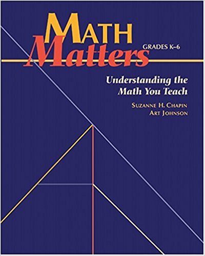 Understand the Math You Teach Grades K 6