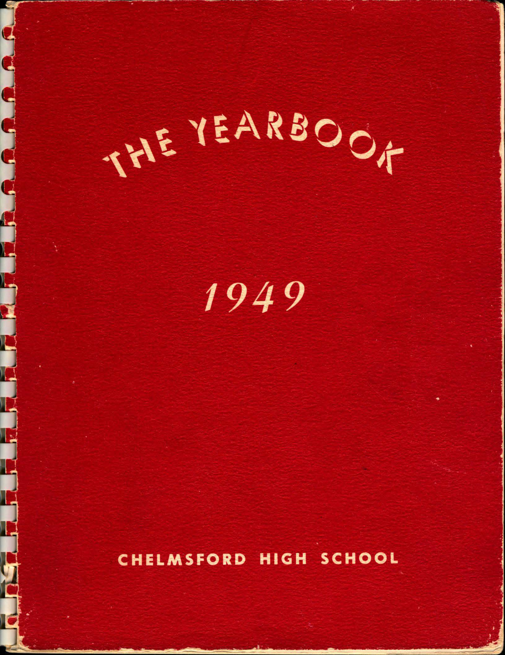 1949 Chelmsford High Yearbook 1