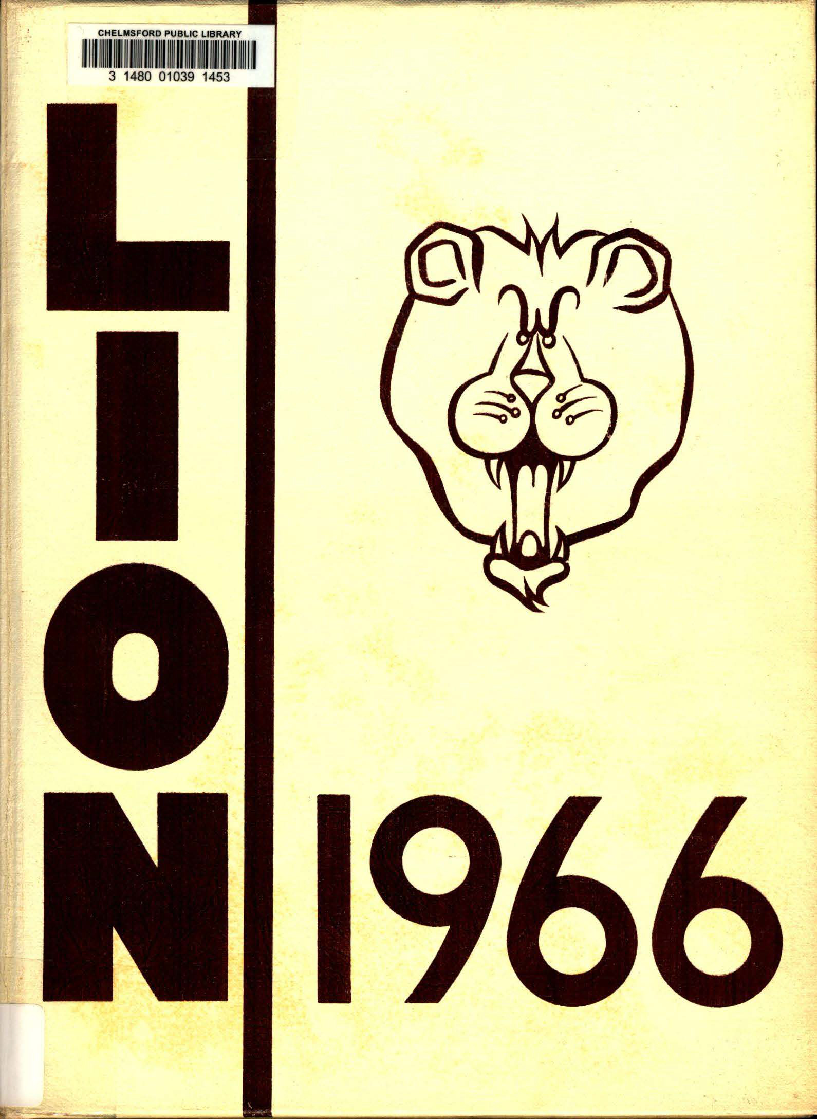 1966 Chelmsford High Yearbook 1